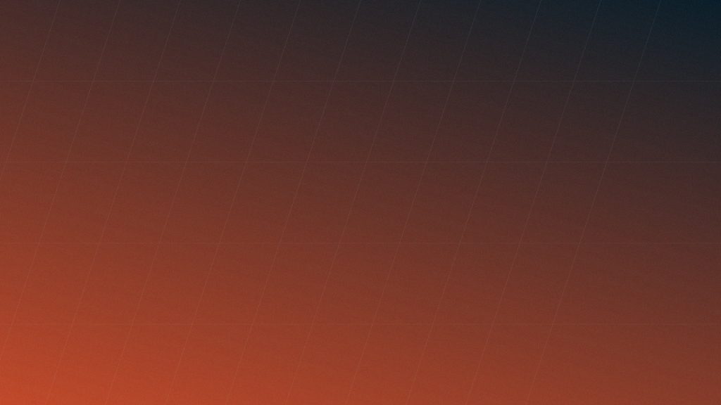 Gradient w barwach Deep Baltic i Rust Red z siatką linii